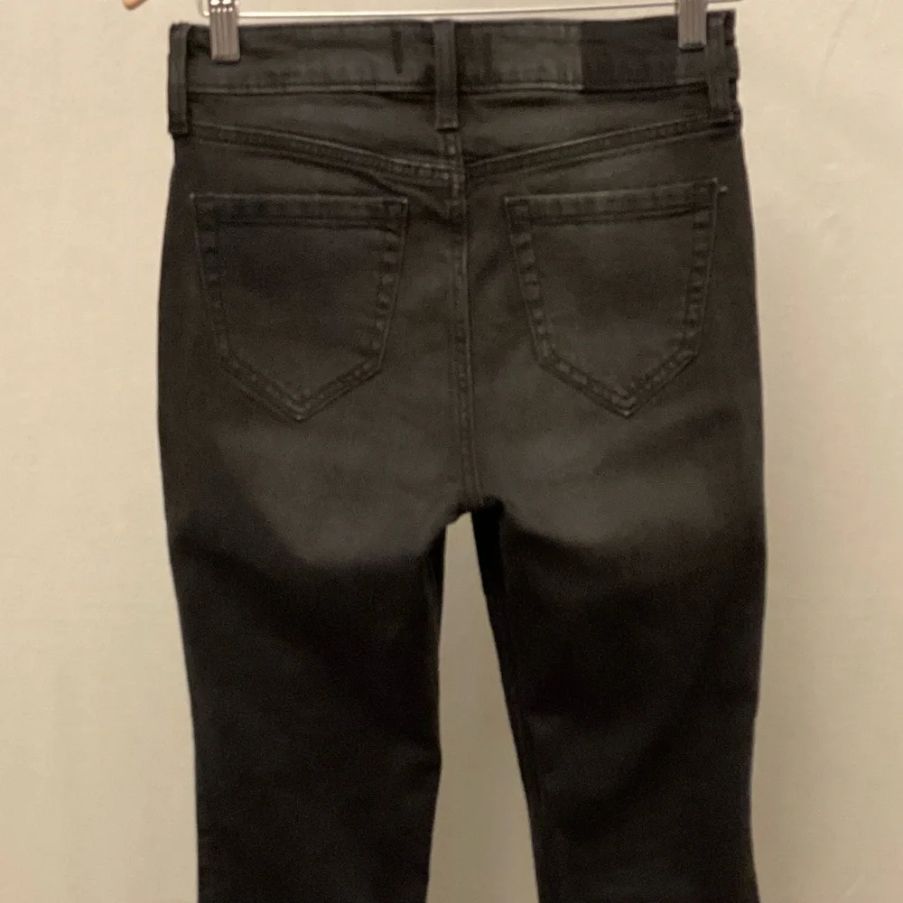 Abercrombie Fitch 0 (25) Skinny High Rise Jeans Women’s Black Stretch